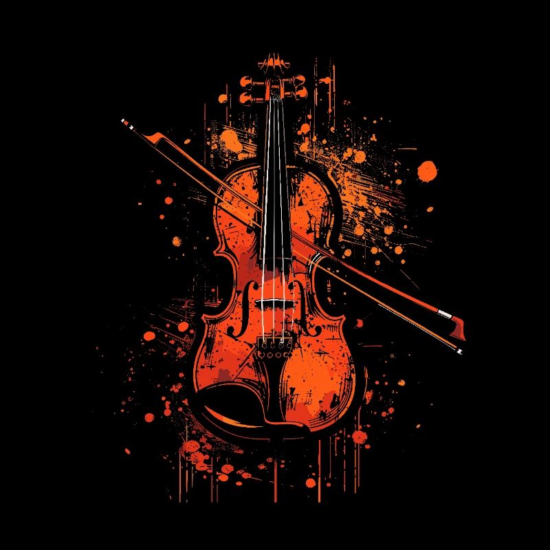 Violine Grafik