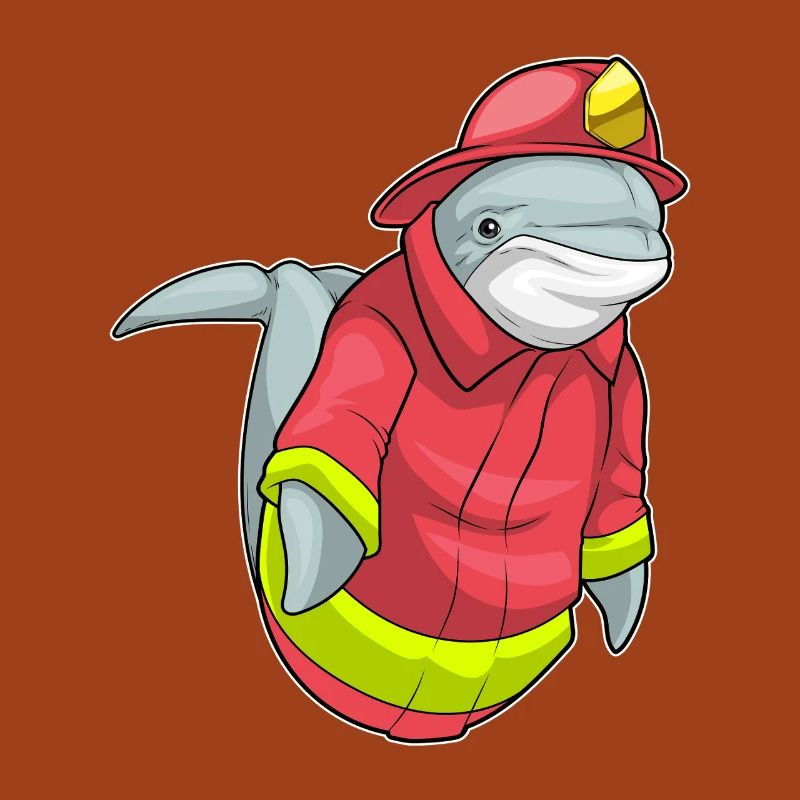 Dolphin Pompier Pompier Brigade