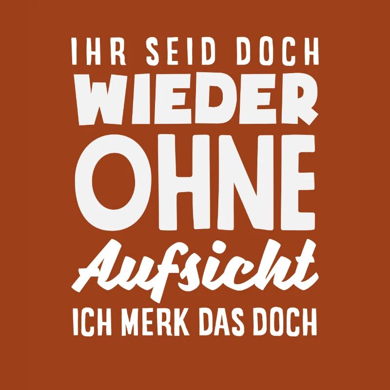 Again without supervision – sarcasm