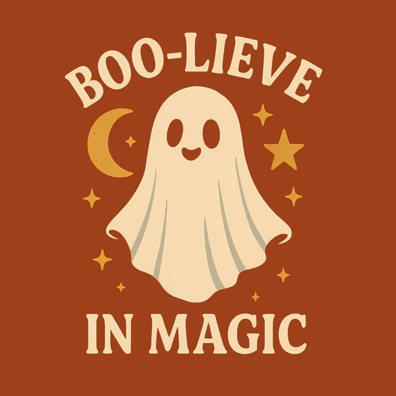 Boo-Lieve in Magic Ghost Tee