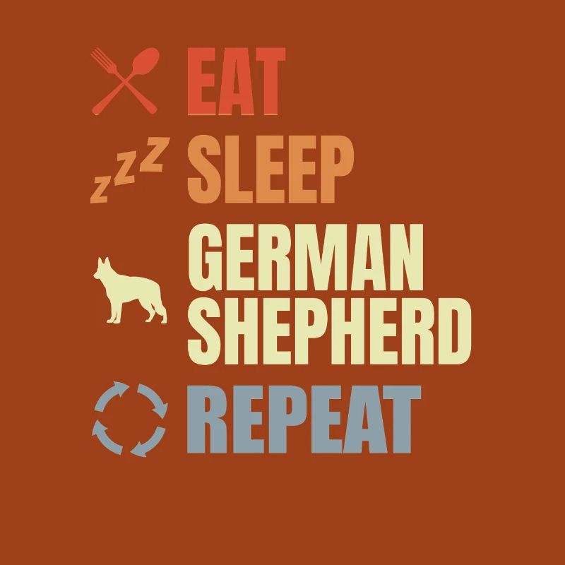 Schäferhund Routine