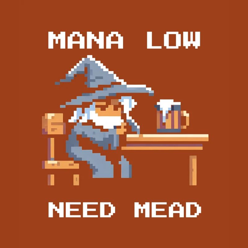Mana vide ? L’hydromel aide ! | Blague de RPG sorcier