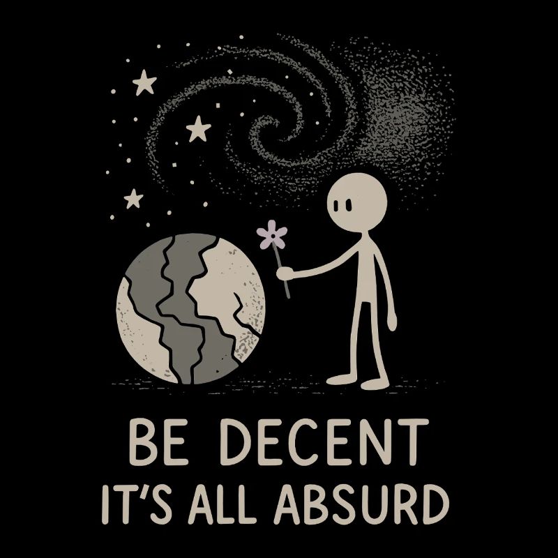 Ethical nihilism, existential humor,