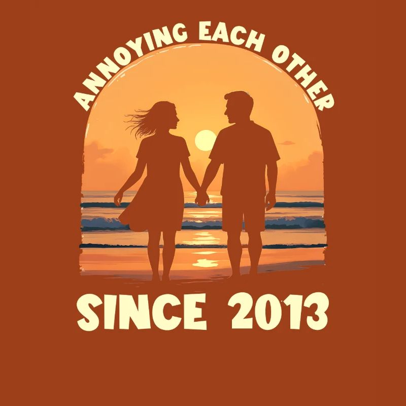 We've been bugging each other since 2013