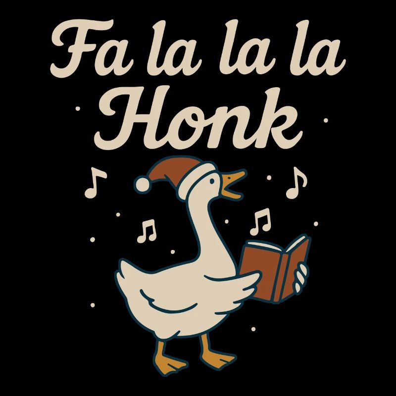 Oie de Noël Fa La La La Honk Vacances drôles