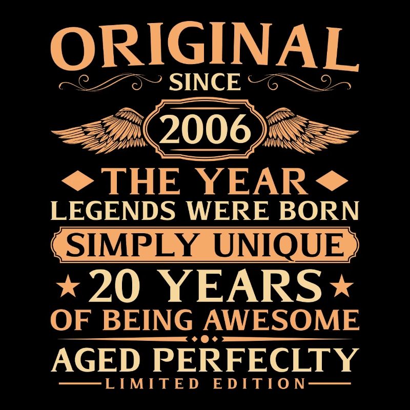 Original 2006 Millésime - 20ème Anniversaire