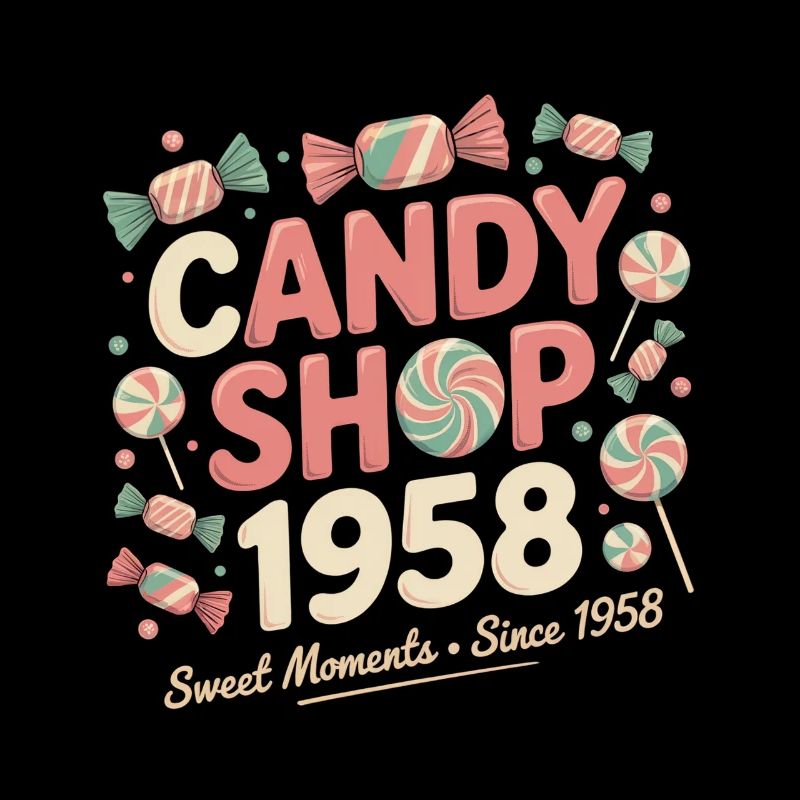 Vintage Süßwaren Werbung