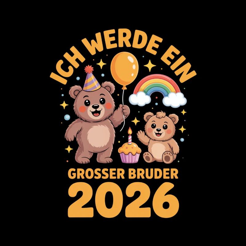 Ich werde ein grosser Bruder 2026 Bär
