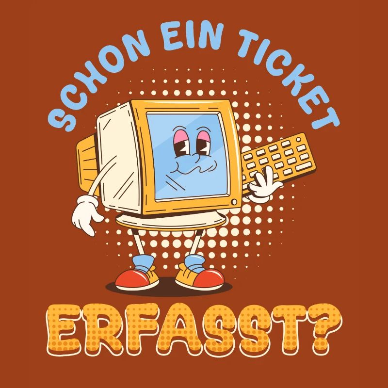 Support informatique DÉJÀ UN TICKET CAPTURÉ Drôle