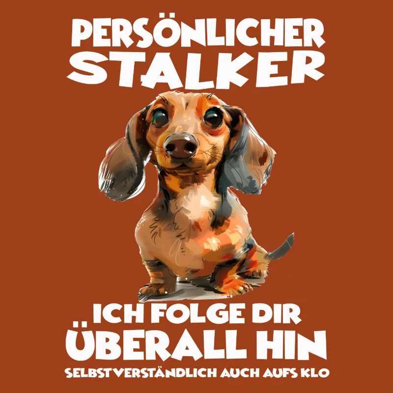 Geschenkidee Hundebesitzer Dackel T