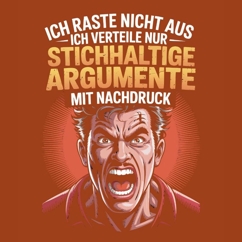Stichhaltige Argumente Comic Mann