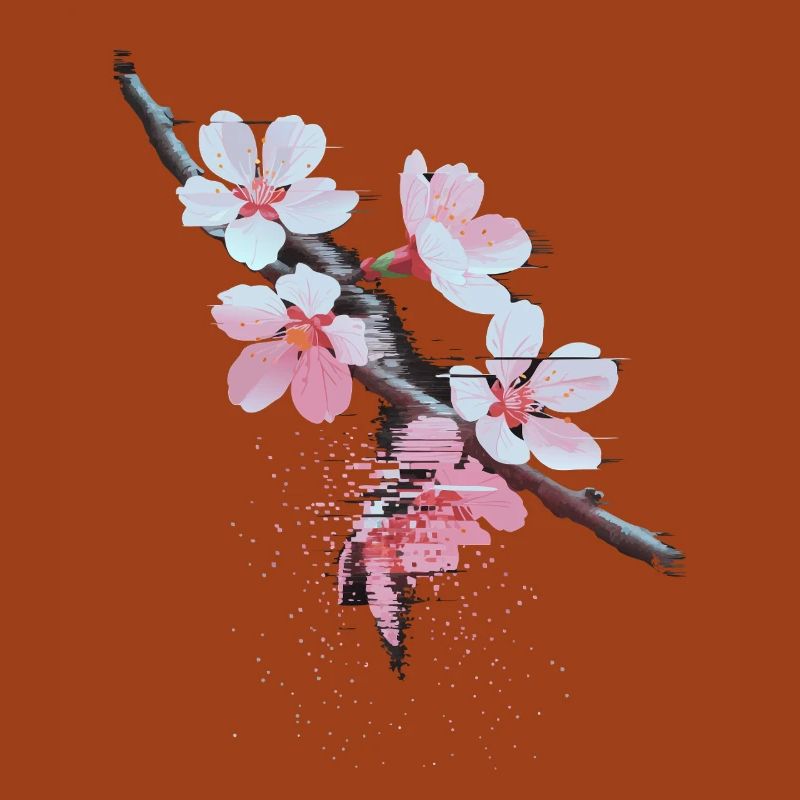 Succursale d’art bug de Cherry Blossoms
