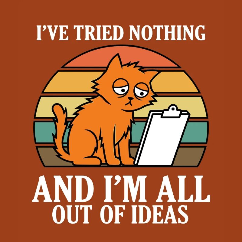 Rien essayé d’idées Rétro Cat Meme