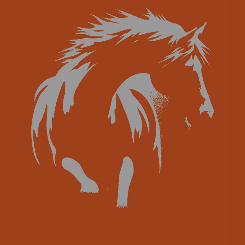 Silhouette du cheval – élégance et liberté