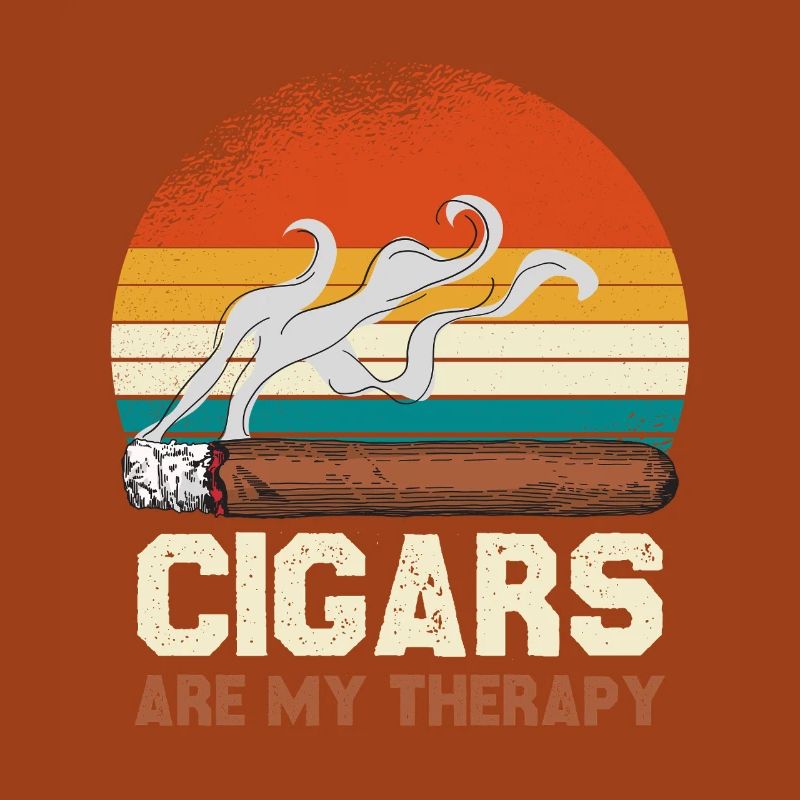 Cigar Therapy Retro Sunset