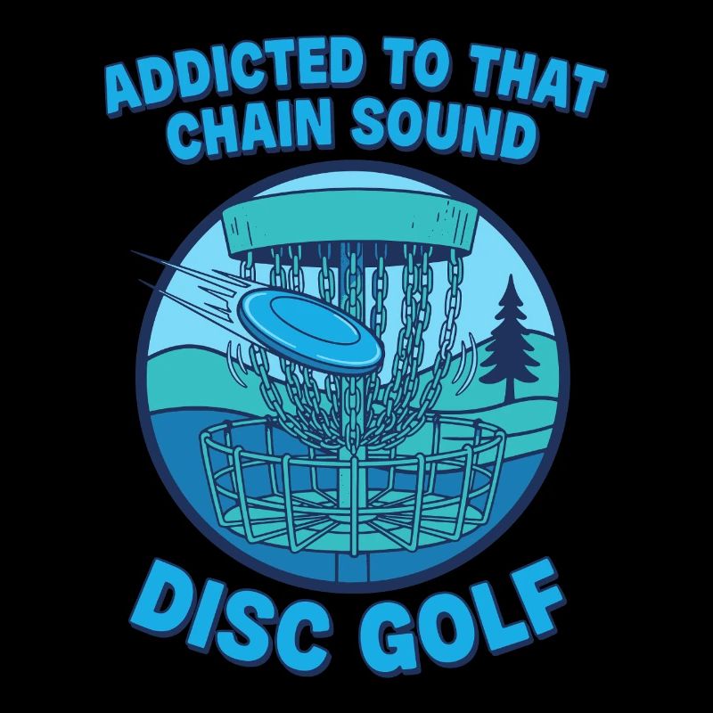 Accro à ce golfeur de disc golf à son de chaîne