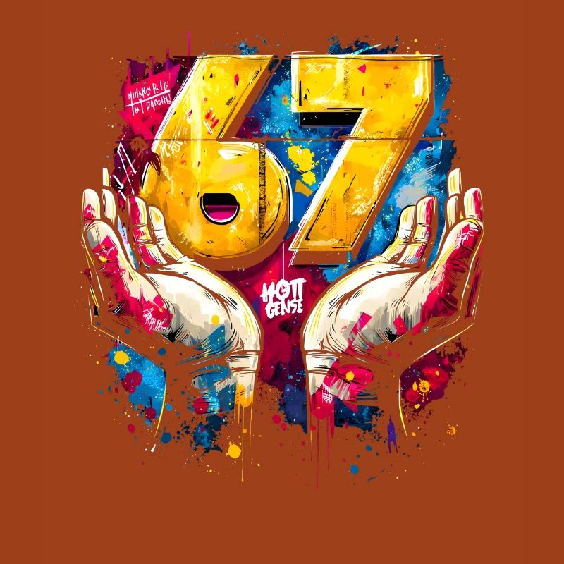 6 7 Graffiti Meme