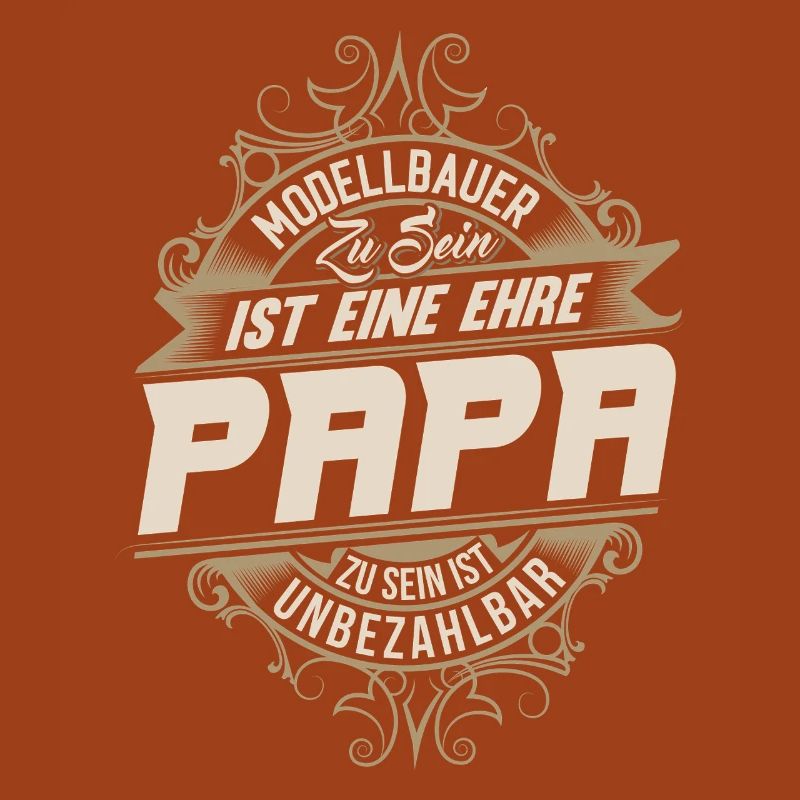 Modellbauer Papa