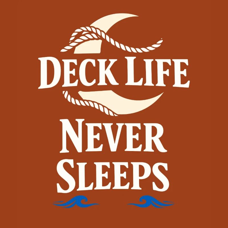 Seemannschaftsgeschenk Für Deckhand Ocean Work