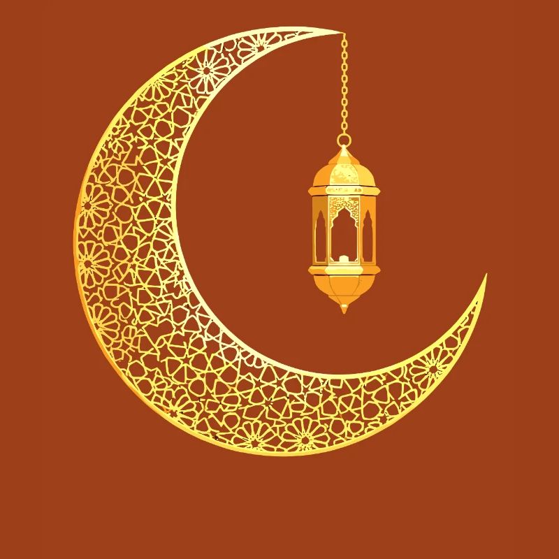 Ramadan Crescent Moon Eid Mubarak