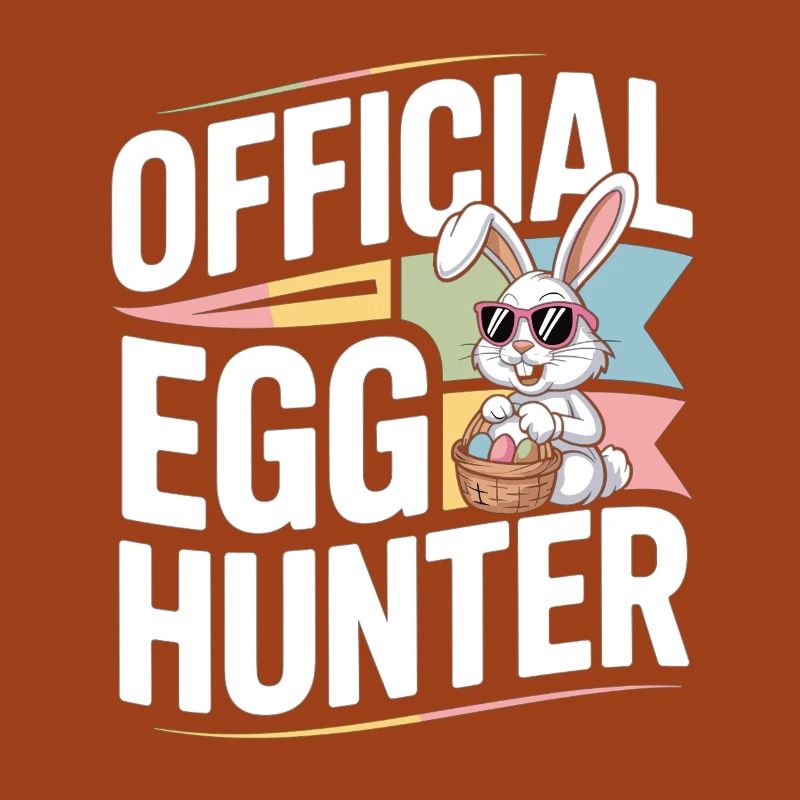 Official Egg Hunter Easter Bunny Easter Humor