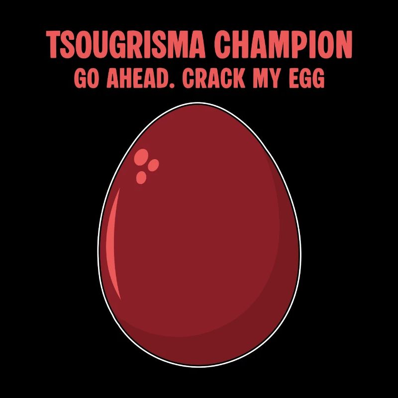 Tsougrisma Champion Funny Greek Easter