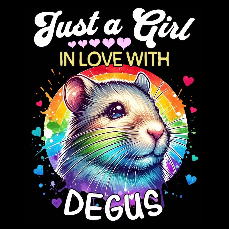Degu Mädchen Degu