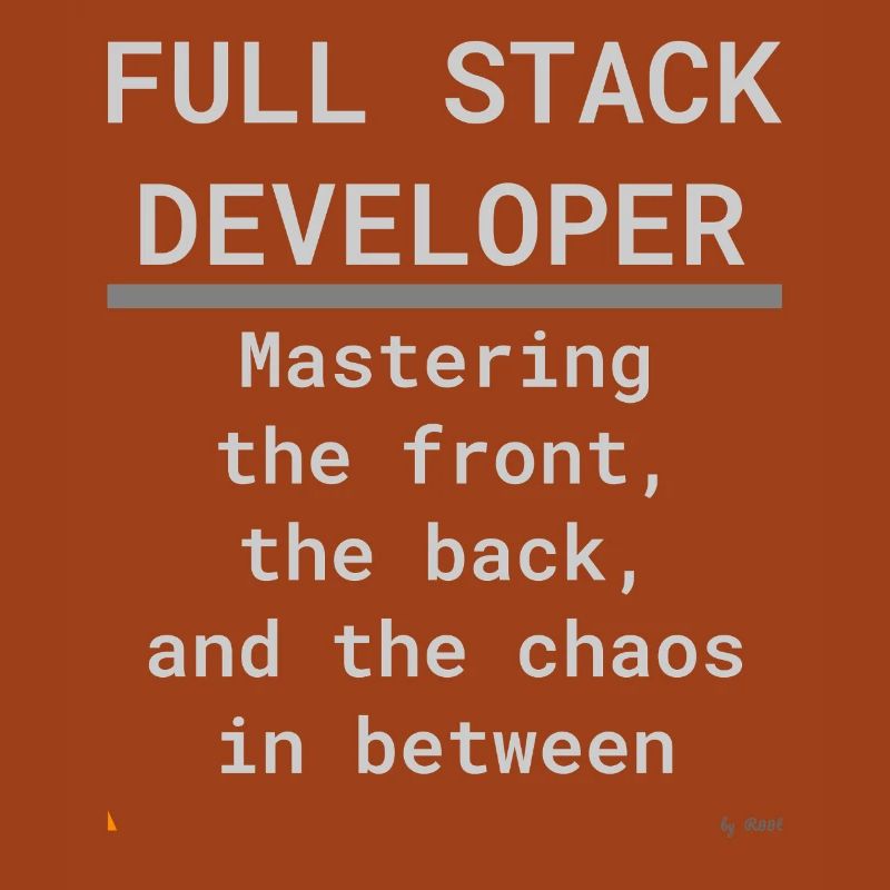 Full Stack Develo: Front, Back, and Chaos