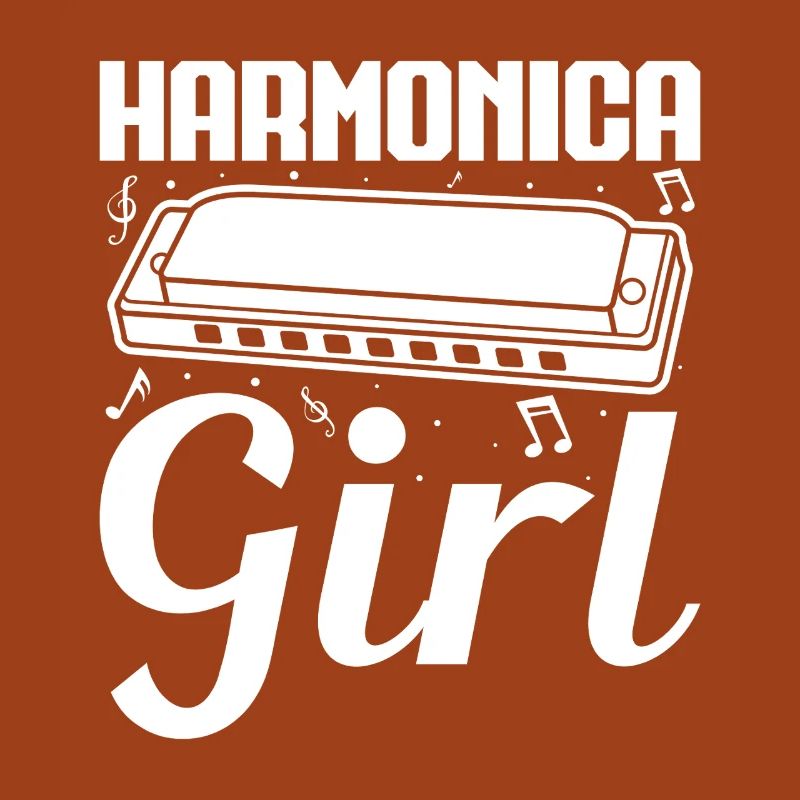 Harmonica Musican Girl Harmonica