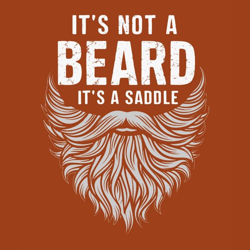 Ce n’est pas une barbe, c’est une selle