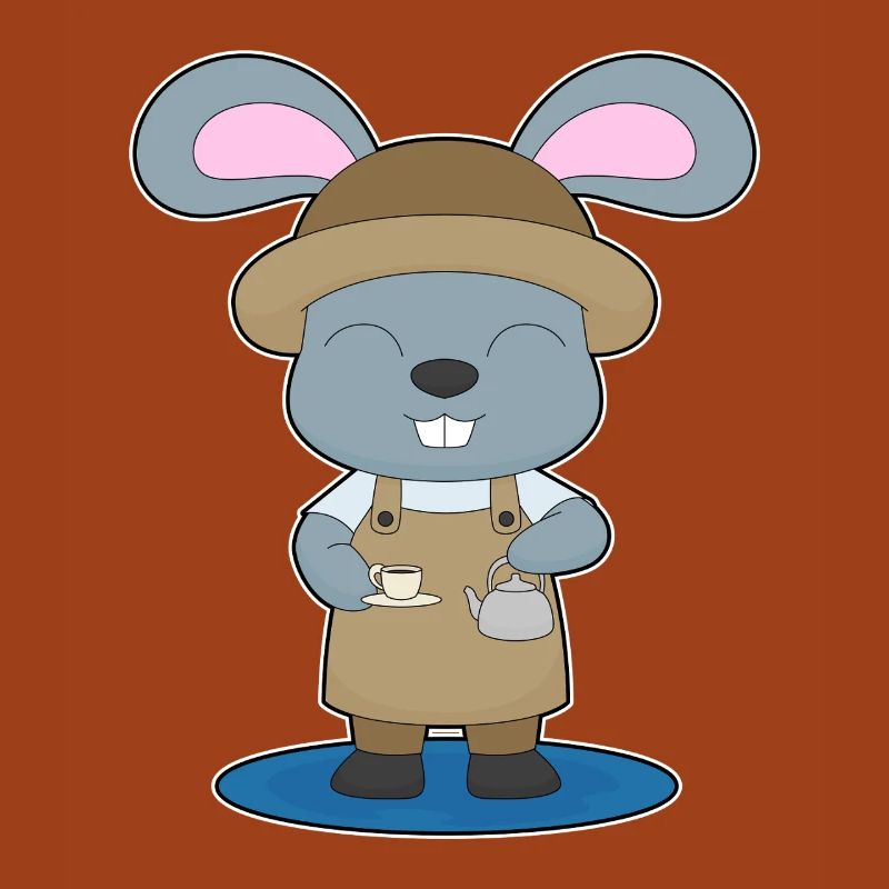 Bunny Coffee Coffee Pot
