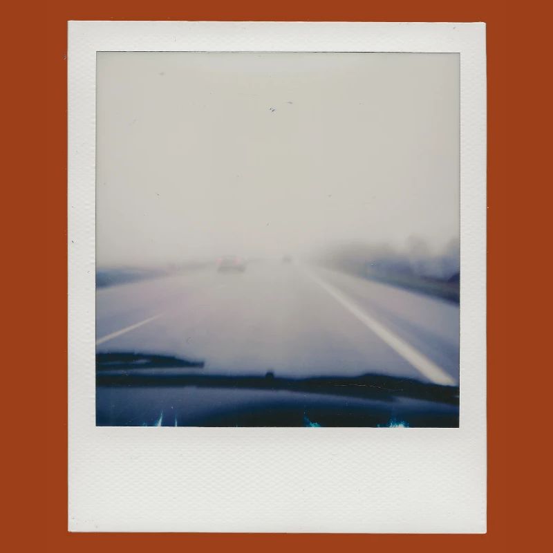 Autoroute brumeuse