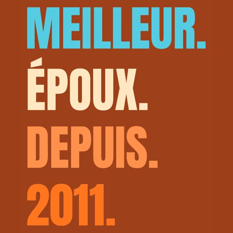 Bester Ehemann seit 2011 Geschenk-Ehemann