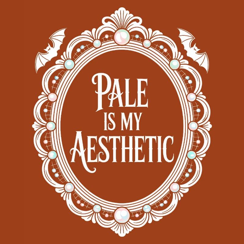 Pale Aesthetic Frame Typography