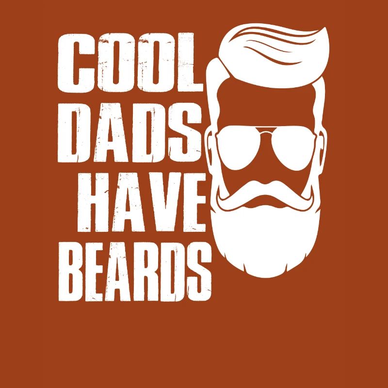 cool dads have beards