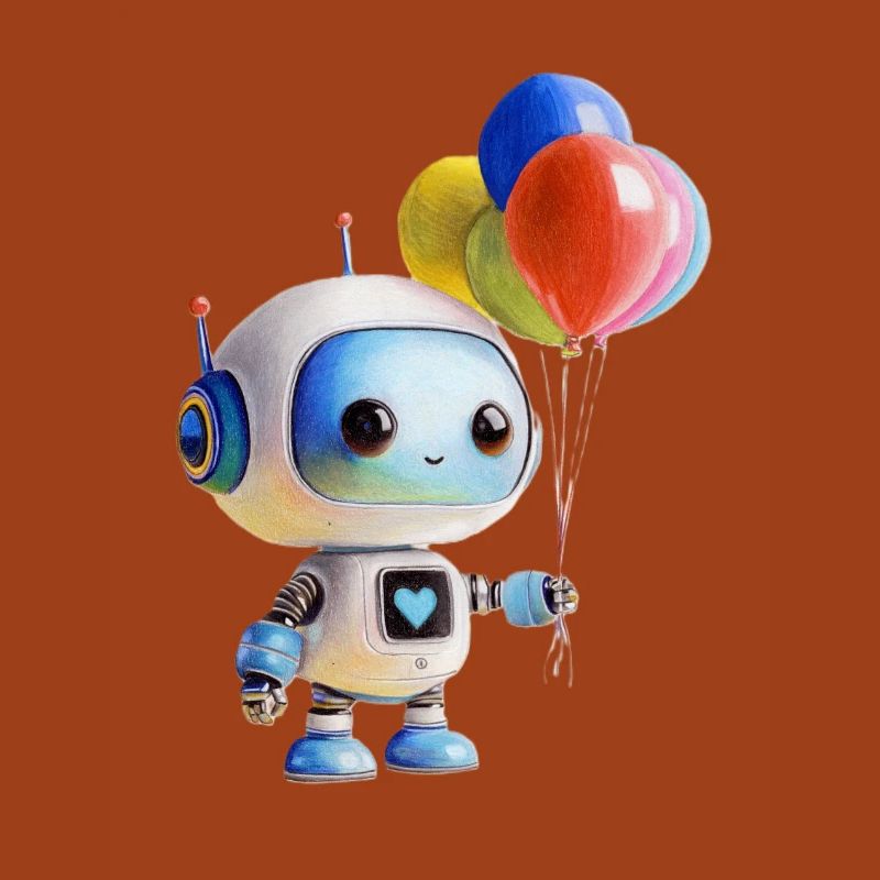Roboter Luftballon