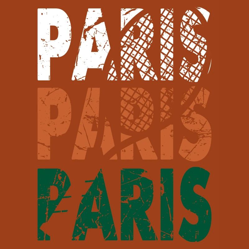 Maillot de tennis Paris Tournament Design Pullover Sweat à capuche