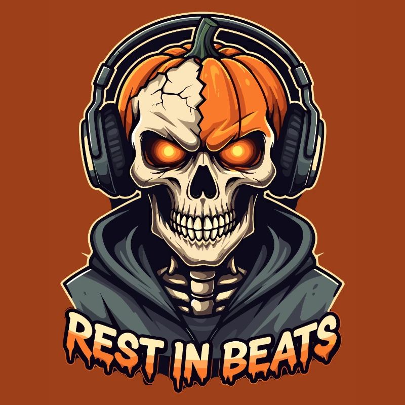Rest in Beats Skull Kapuzenpullover