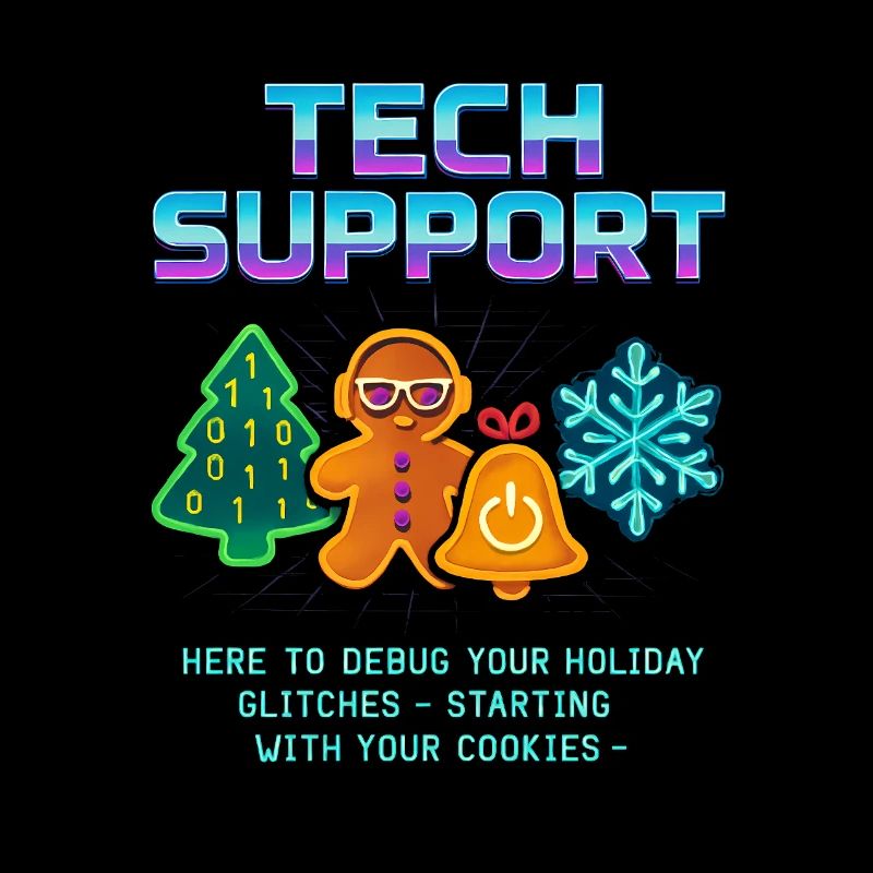Funny Technical Support Debug Christmas