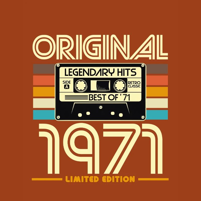 Originale limitierte Retro-Kassette von 1971