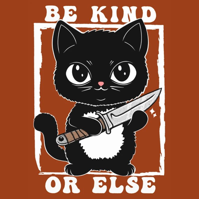 Be Kind or Else Kitty