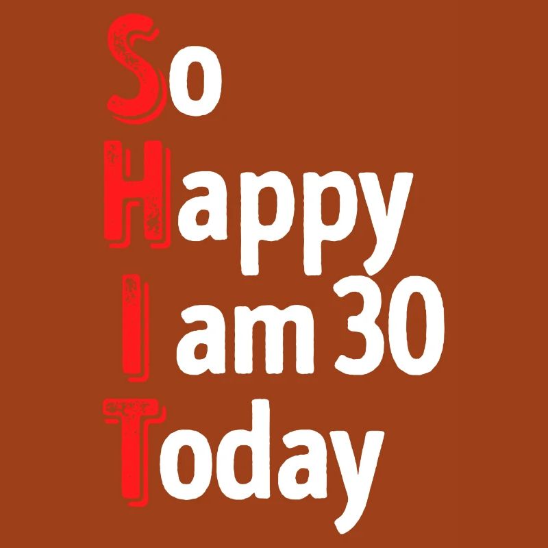 30er Statement Geburtstag 30 Jahre Alt