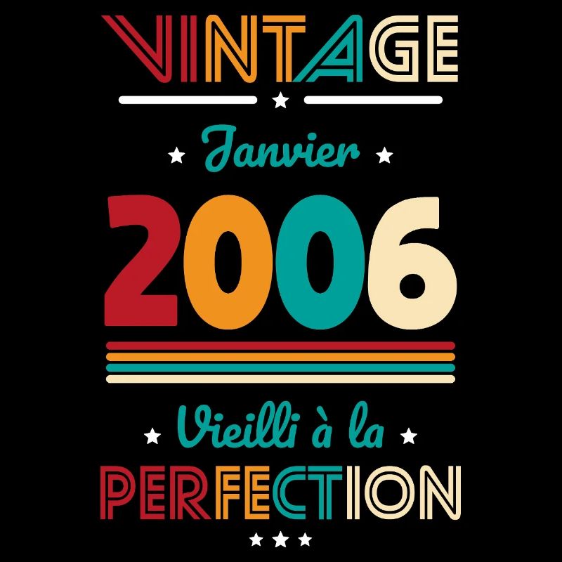 Anniversaire 20 ans - Vintage - Janvier 2006