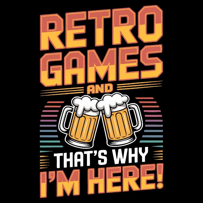 Retro-Spiele Bier – Emulation – Old-School-Konsole