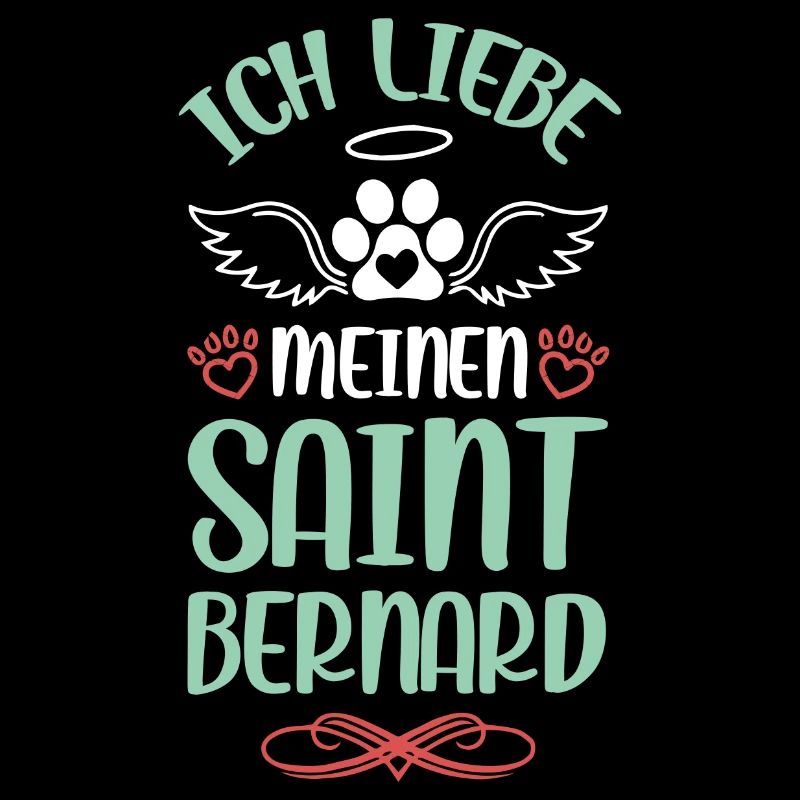 J’aime mon Saint-Bernard