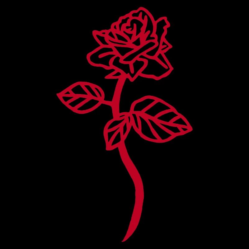 The red rose