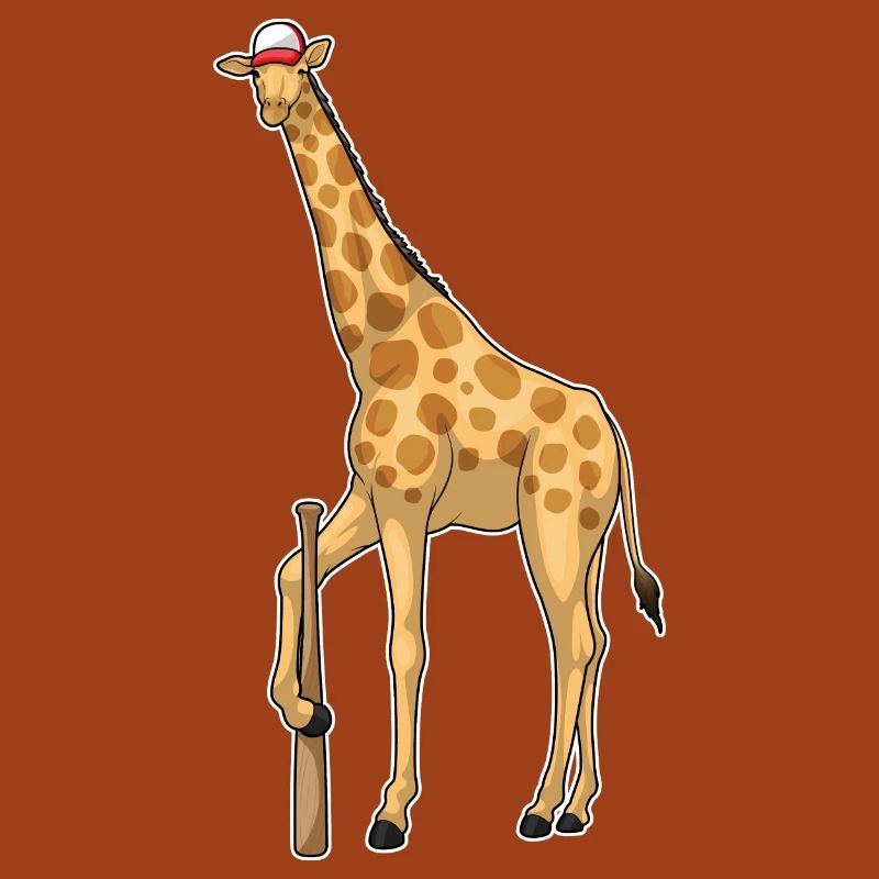 Batte de baseball girafe