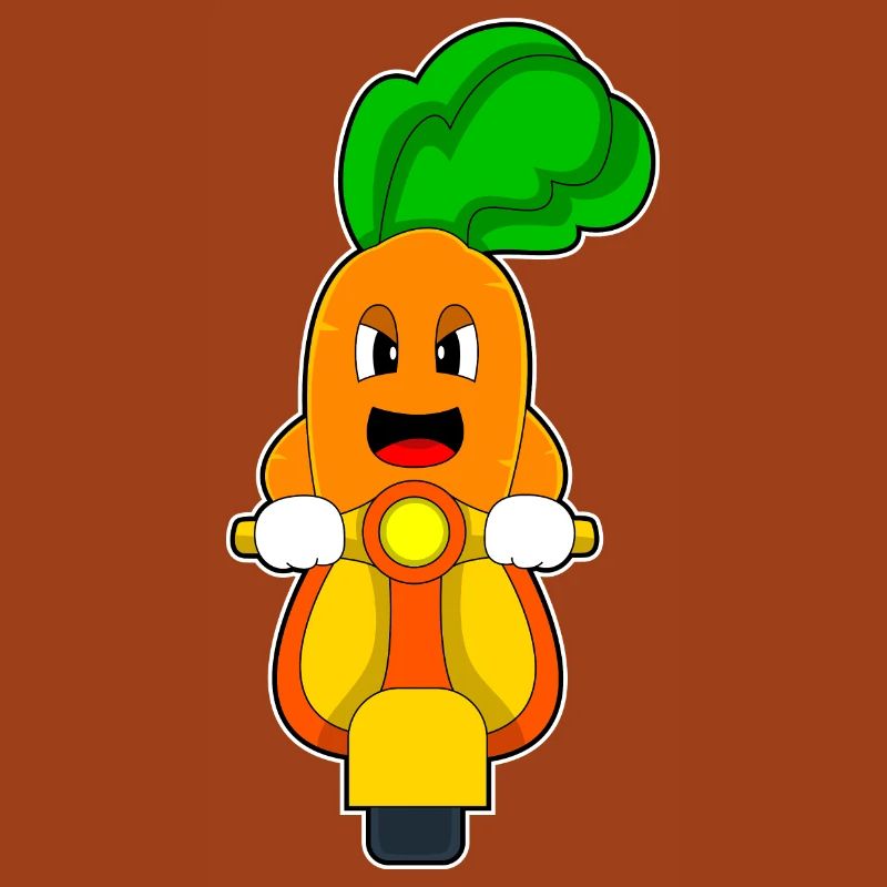Karotte Motorroller