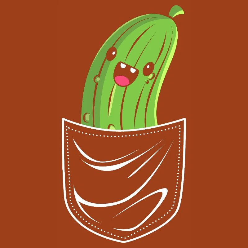 Cornichon concombre et concombre