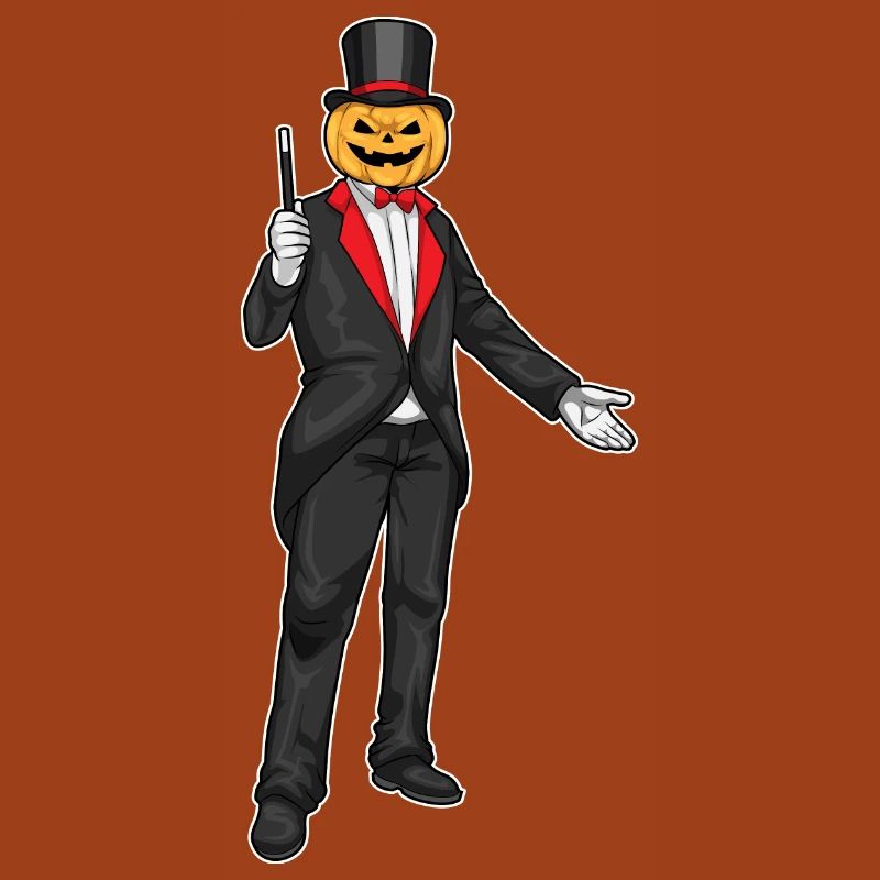 Jack O'Lantern Halloween Wizard